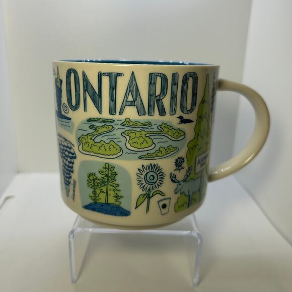 Starbucks Coffee Mug Cup ONTARIO Been There Series Across The Globe Collection - Picture 6 of 9
